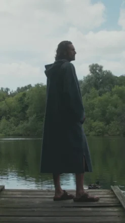 BADEPONCHO HERREN