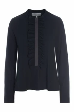 BLUSE m/ RÜSCHEN