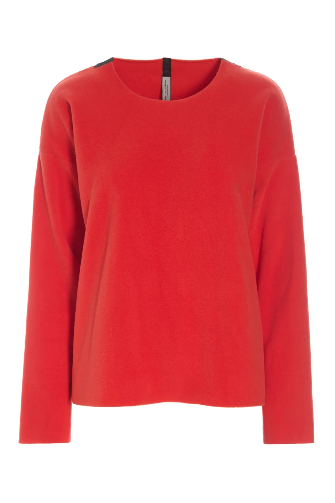 BLUSE RUNDEM AUSSCHNITT