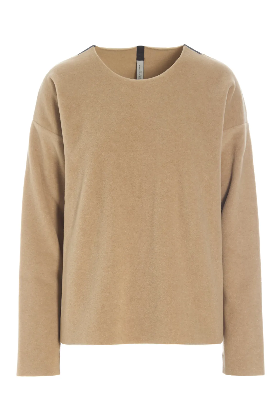 BLUSE RUNDEM AUSSCHNITT