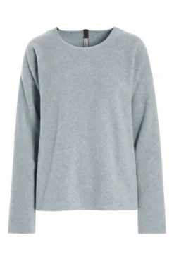 BLUSE RUNDEM AUSSCHNITT