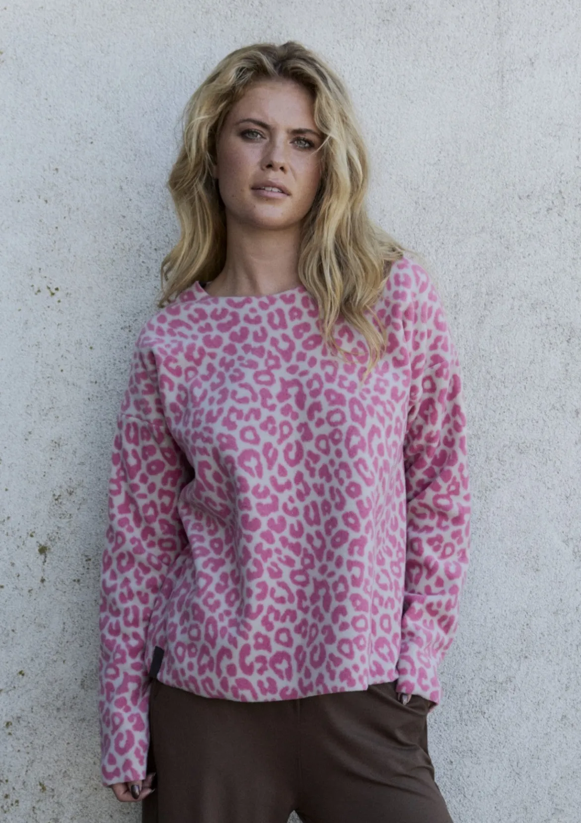 BLUSE RUNDEM AUSSCHNITT