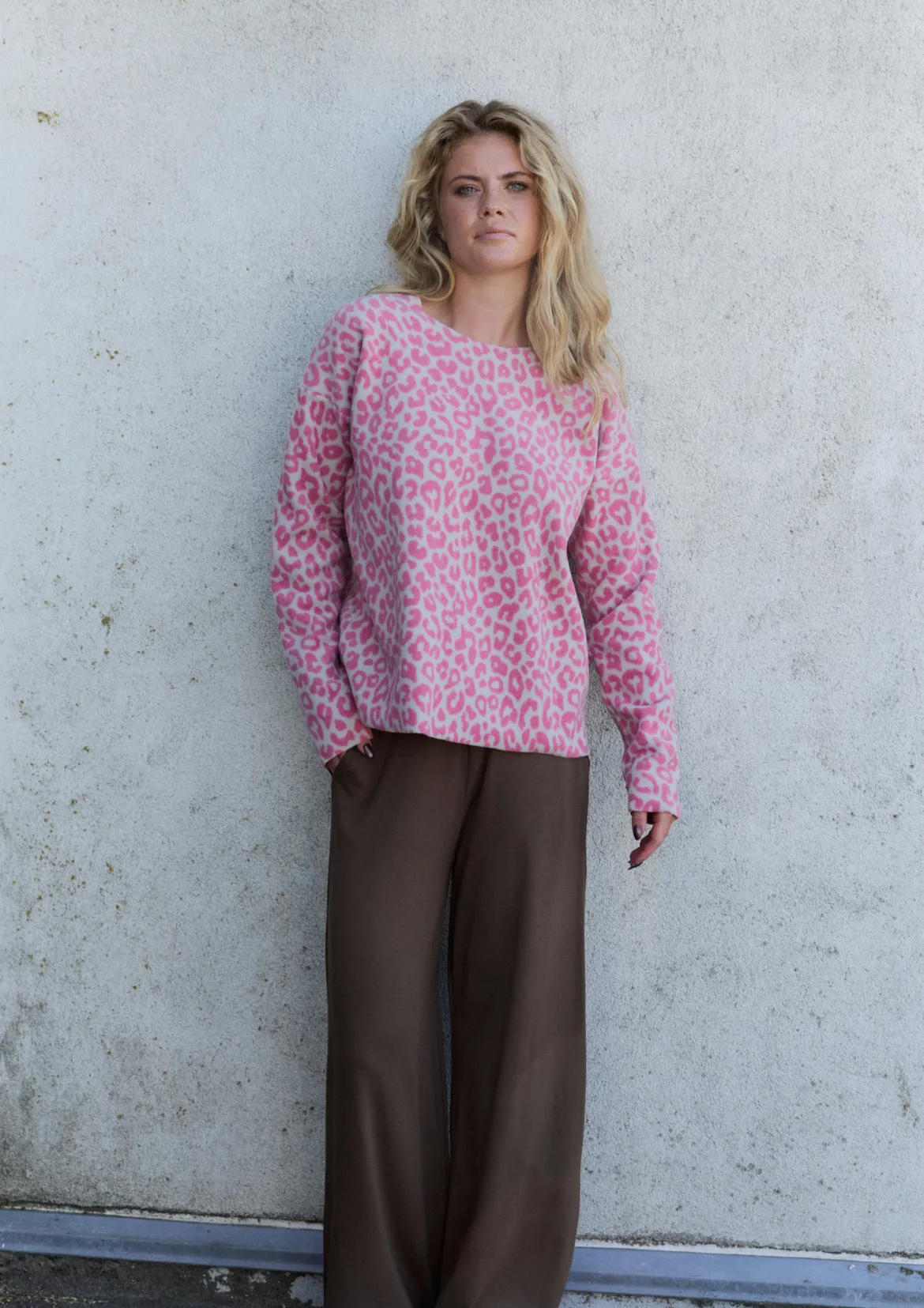 BLUSE RUNDEM AUSSCHNITT
