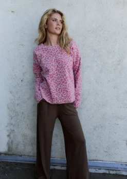 BLUSE RUNDEM AUSSCHNITT