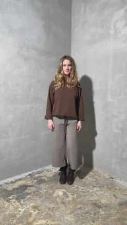 FLARE SWEAT HOSEN 3/4