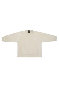 FLEECE BLOUSE POCKET BABY