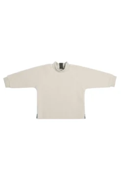 FLEECE BLUSE RUNDEM HALS BABY