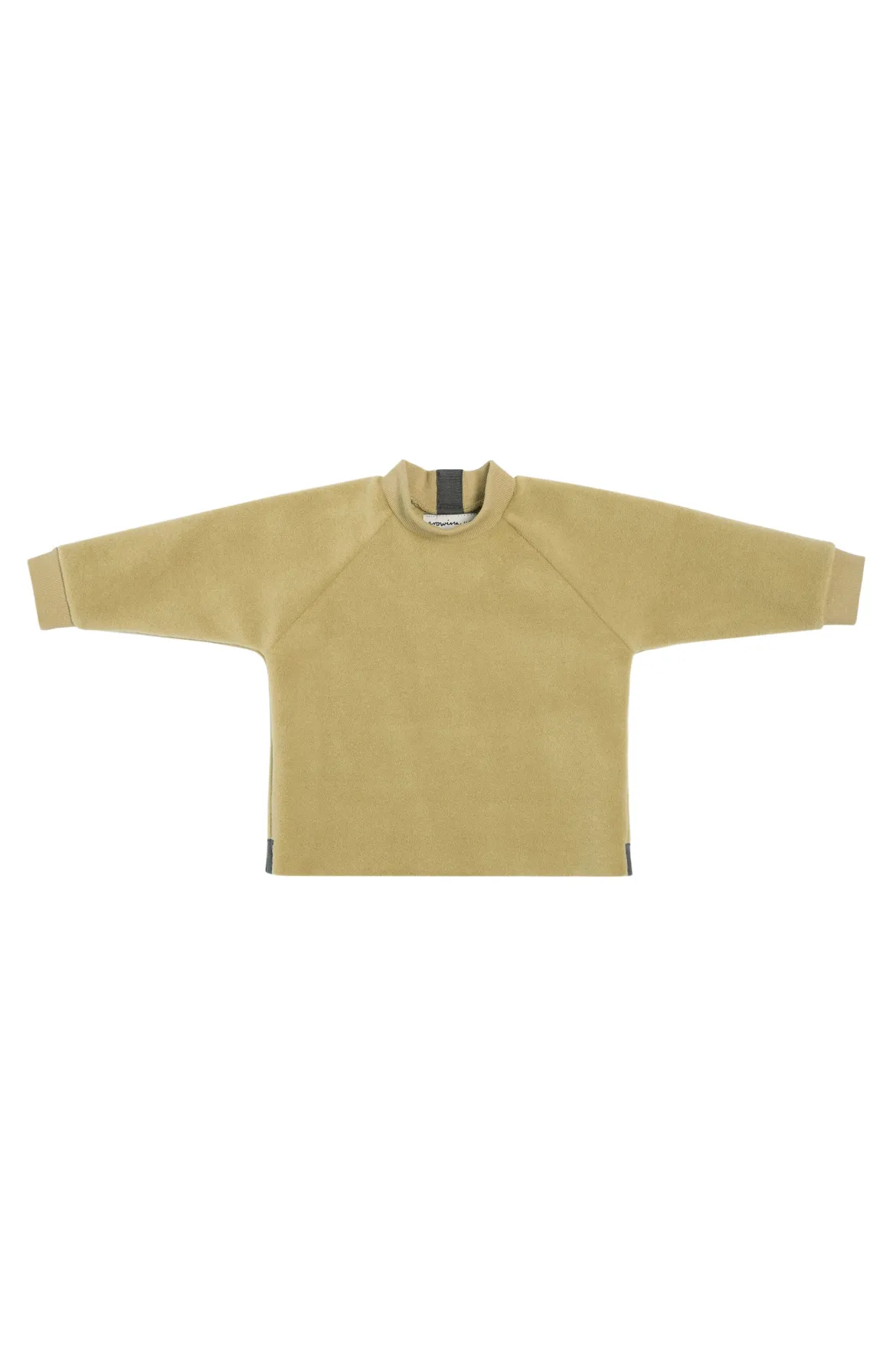 FLEECE BLUSE RUNDEM HALS BABY