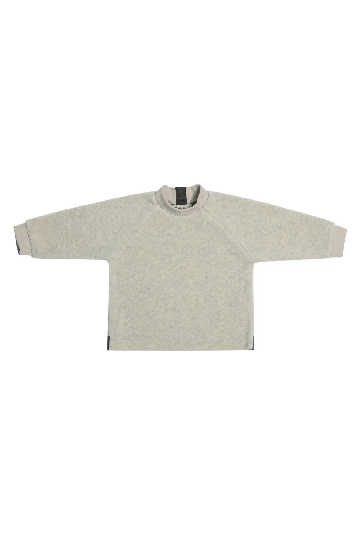 FLEECE BLUSE RUNDEM HALS BABY