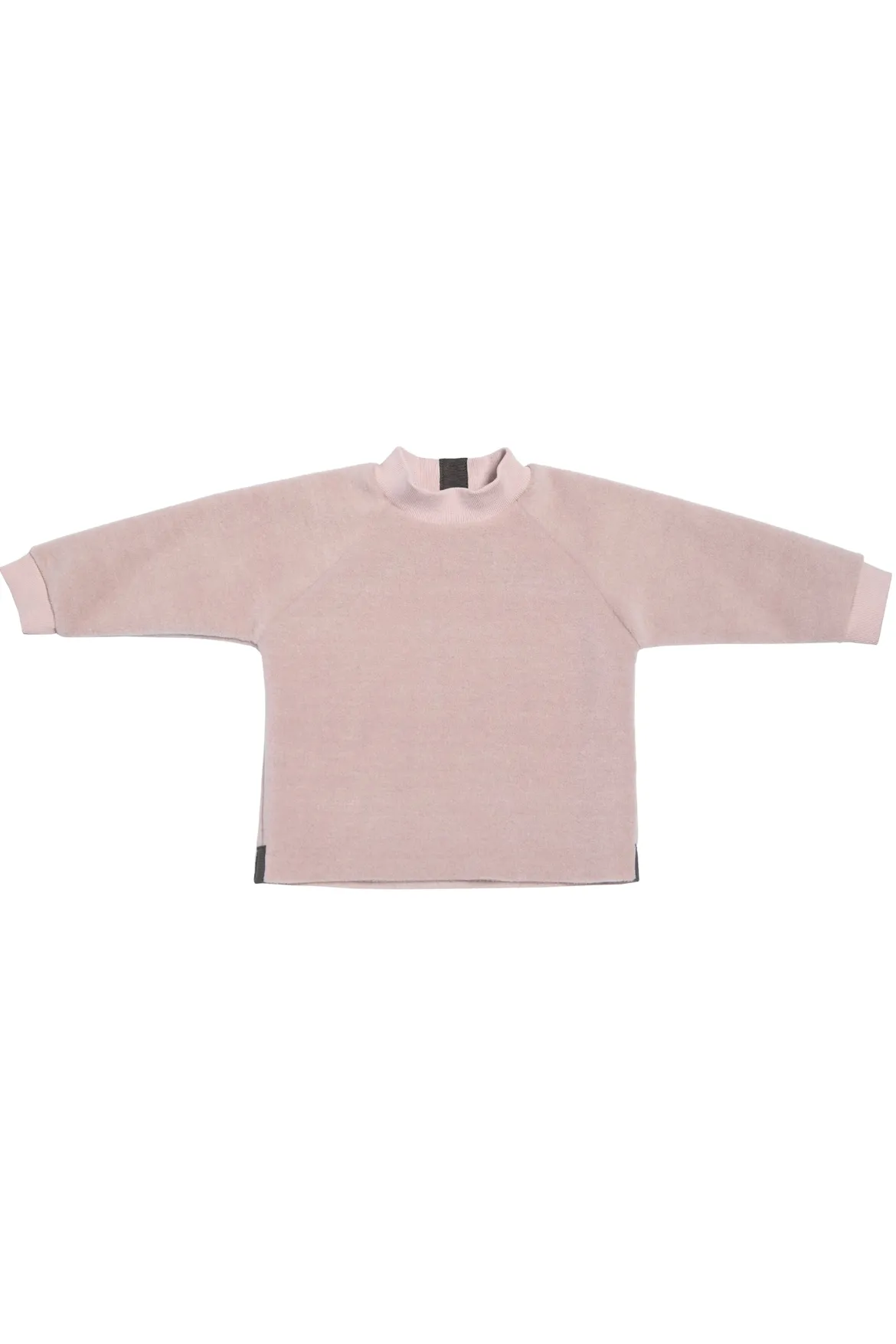 FLEECE BLUSE RUNDEM HALS BABY