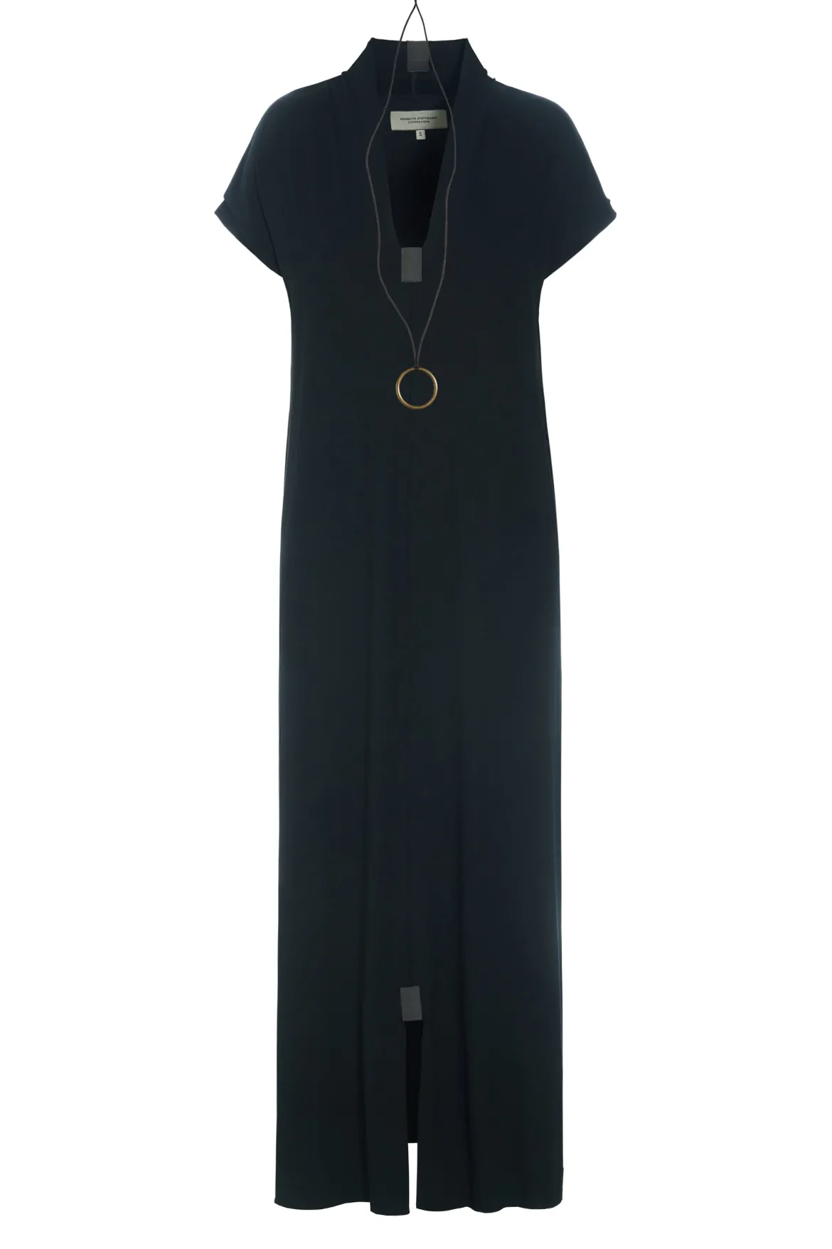 LANGE KLEID V-AUSSCHNITT
