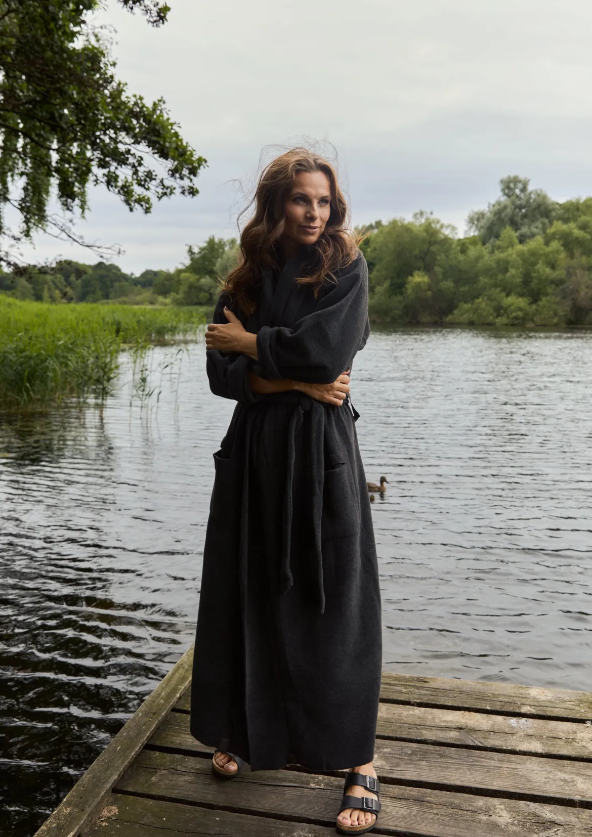MORGENMANTEL DAMEN MAXI