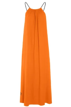 NO WASTE TRÄGERKLEID LANG