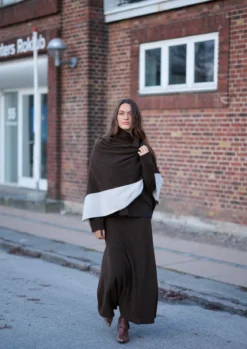 PONCHO 2 FARBIGE