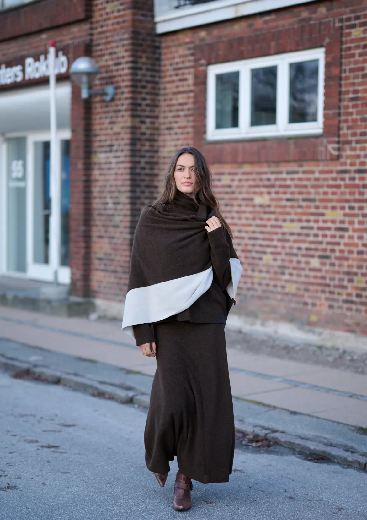 PONCHO 2 FARBIGE