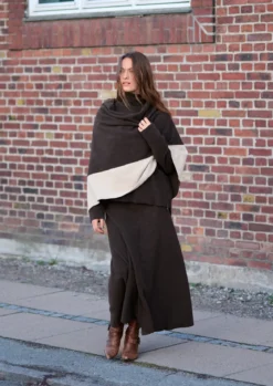 PONCHO 2 FARBIGE
