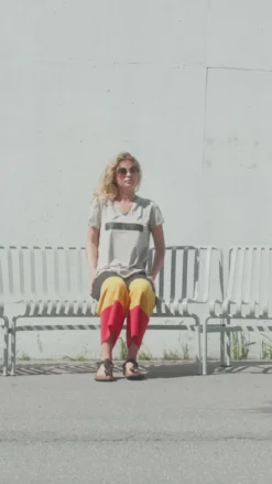 RAINBOW FLARE HOSEN 3/4