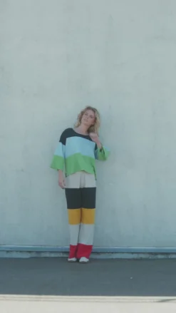 RAINBOW FLARE HOSEN