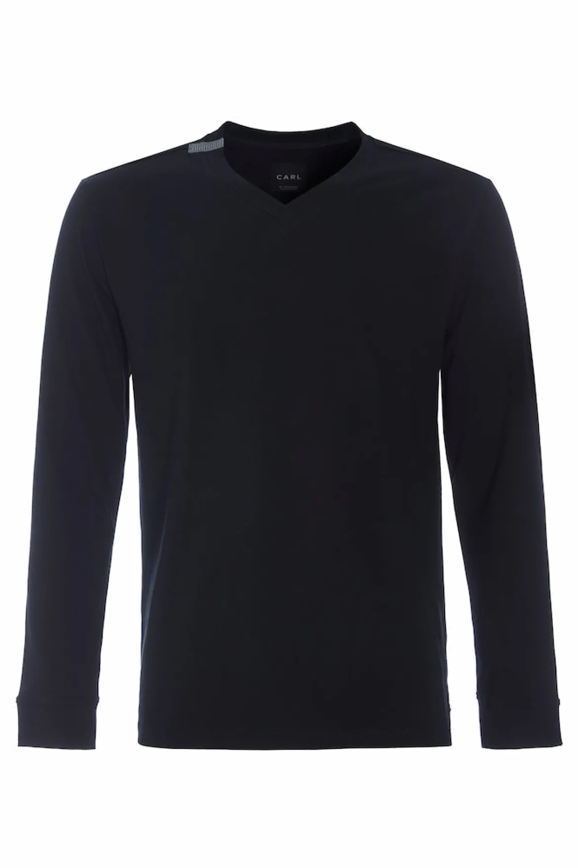 T-SHIRT V-AUSSCHNITT LANGARM