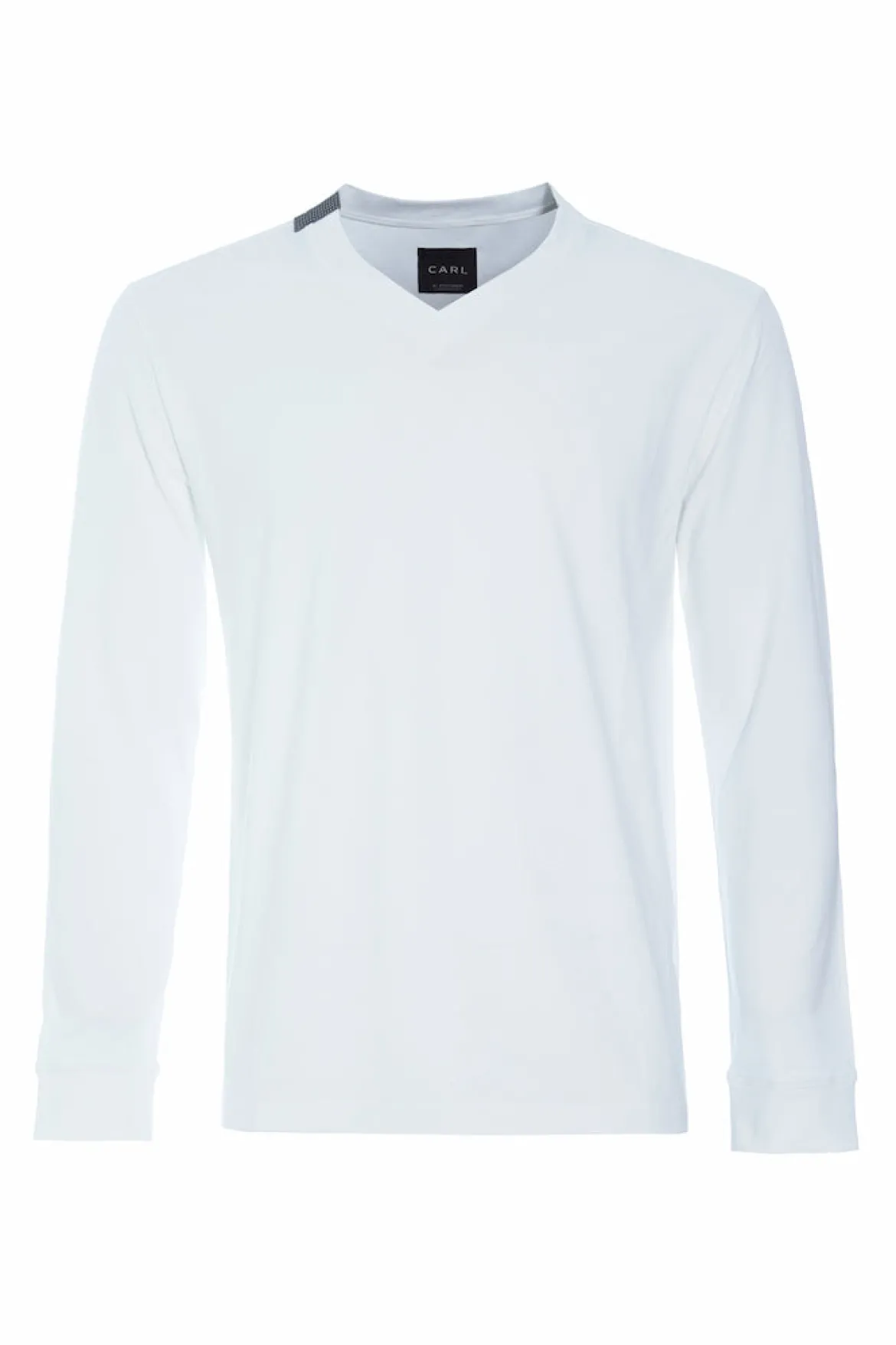 T-SHIRT V-AUSSCHNITT LANGARM