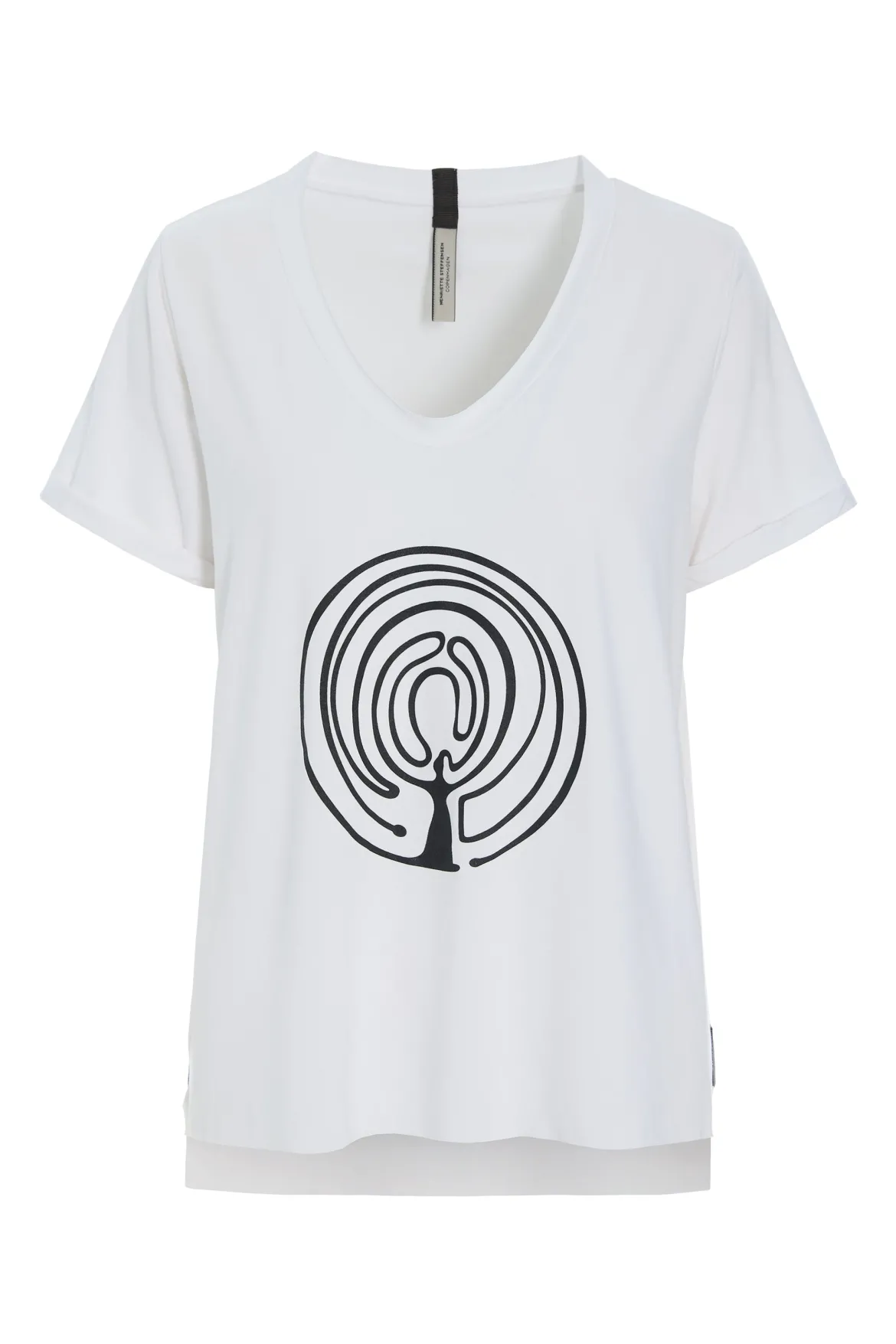 V-NECK-TEE EMBRACE